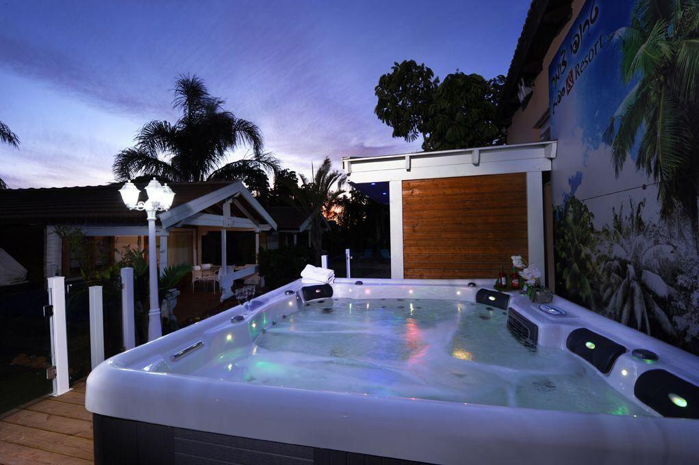 גלריה חיצונית - טרופי צימר ספא - 5 בקתות עץ בשזור - דירות VIP 113511