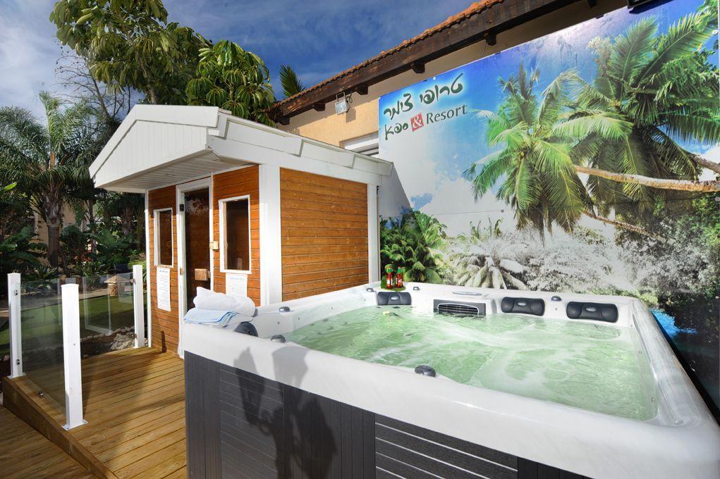 גלריה חיצונית - טרופי צימר ספא - 5 בקתות עץ בשזור - דירות VIP 113508