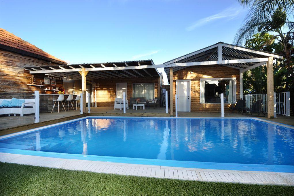 גלריה חיצונית - טרופי צימר ספא - 5 בקתות עץ בשזור - דירות VIP 113507