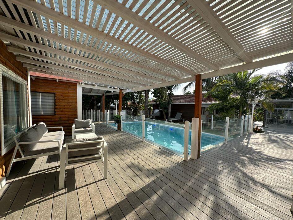 גלריה חיצונית - טרופי צימר ספא - 5 בקתות עץ בשזור - דירות VIP 113518