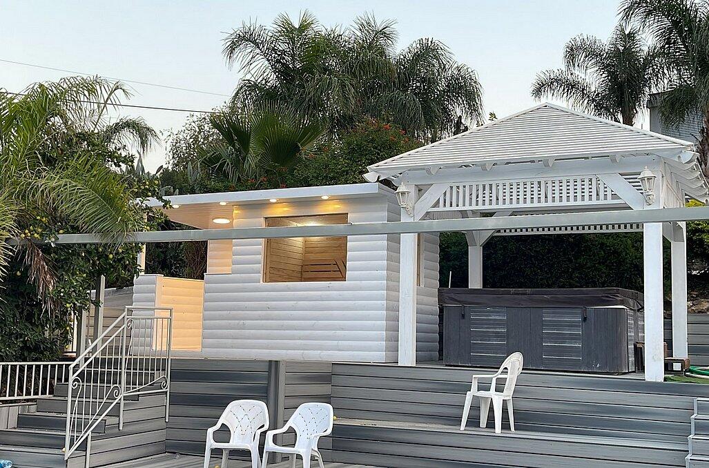 המתחם החיצוני - חוויה באופוריה - מתחם חדרים דיסקרטיים במושב שזור, לנופש זוגי ורומנטי 71199