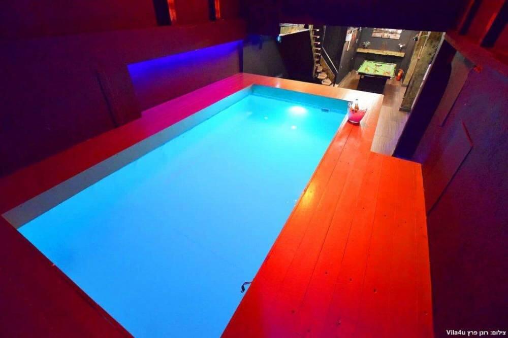 מתחם הבריכה והג'קוזי - וילה 117 - אירוח מפנק שעתי לזוגות 122090