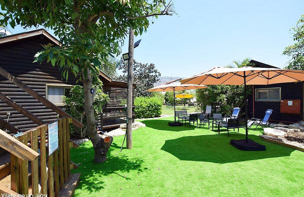 גלריה חיצונית - צימרים בין ההר לים | בקתות עץ דיסקרטיות | ג'קוזי לפי שעה 139866